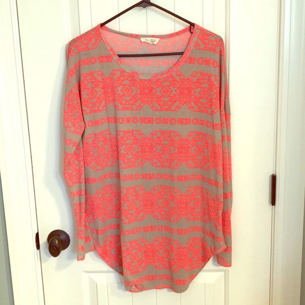 Long sleeve tunic